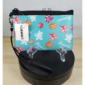 Hawaii Aloha  Zipper Wallet Coin Purse Pouch Wristlet  From Hawaii New